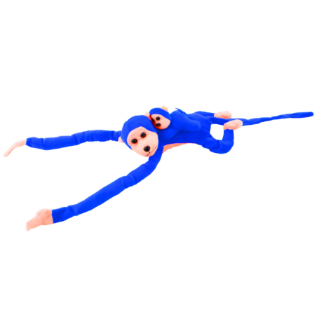 Pehme ahv beebiga, sinine 90 cm