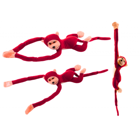 Pehme ahv heliga, punane 80 cm