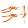 Plush Monkey Beebi maskotiga, Oranž heliga 70 cm