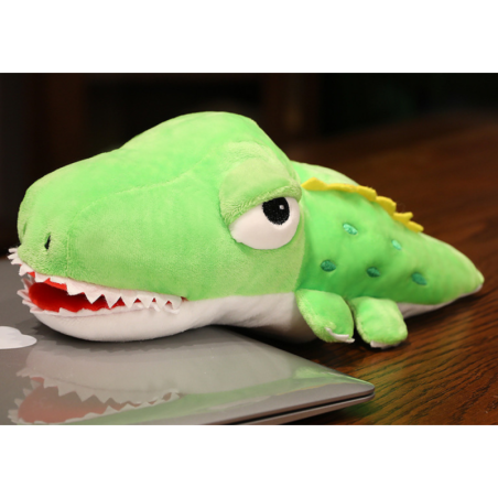 Pehme Roheline krokodill 30 cm