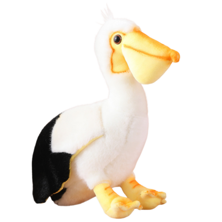 Plush Pelican Bird mänguasi kaisumänguasi 24cm