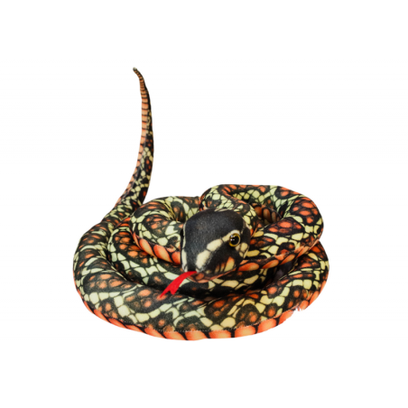 Plush Brown Snake maskott 110 cm
