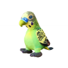 Plush Green Parrot maskott 20 cm