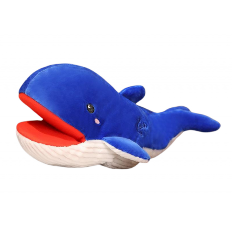 Plush Mascot Blue Whale Puppet 30 cm
