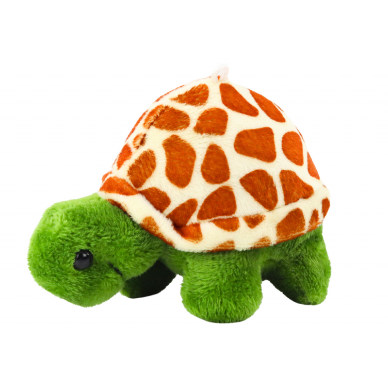 Plush Turtle 10 cm pruun