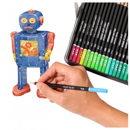 Akvarellpliiatsid, 48 tk