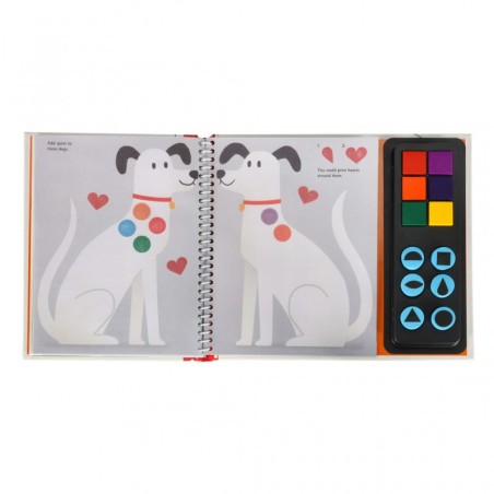 Näpuvärvide ja templite raamat, 64 lk