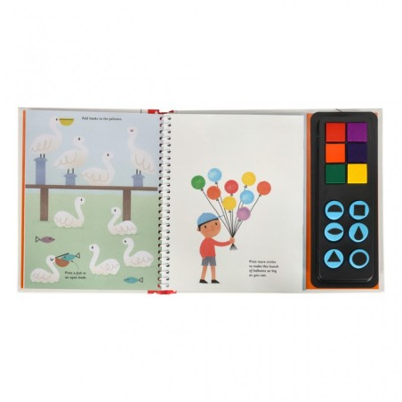 Näpuvärvide ja templite raamat, 64 lk