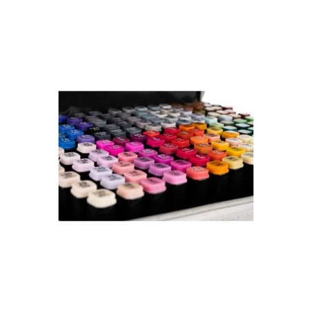 Kahepoolsed markerid 168 tk, kott ja alus