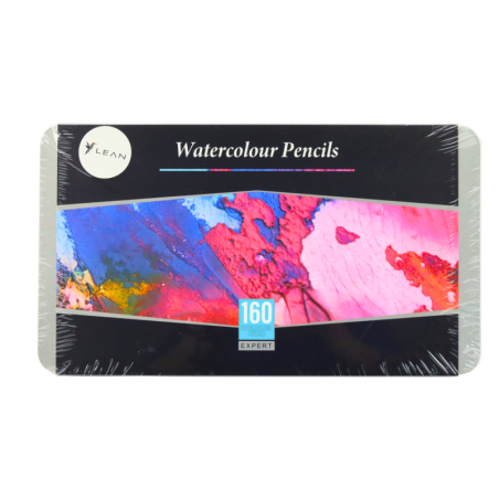 Suur lahustuvate pliiatsite komplekt, 160 tükki värve