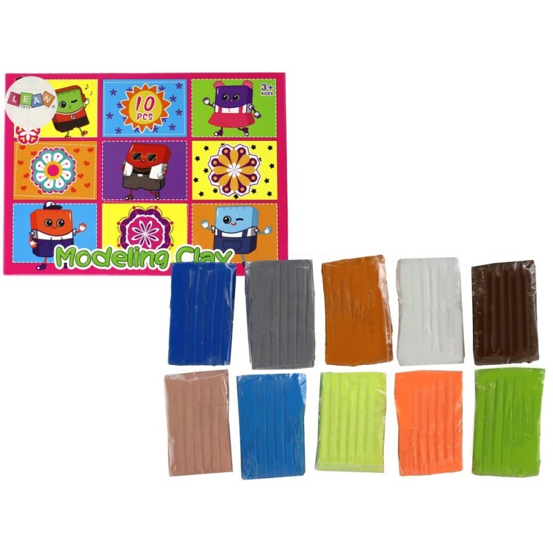 Kunstiline voolimise komplekt, 10 värvi