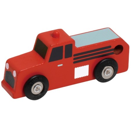 CLASSIC WORLD puidust autode politsei tuletõrjeautode komplekt, 3 tükki