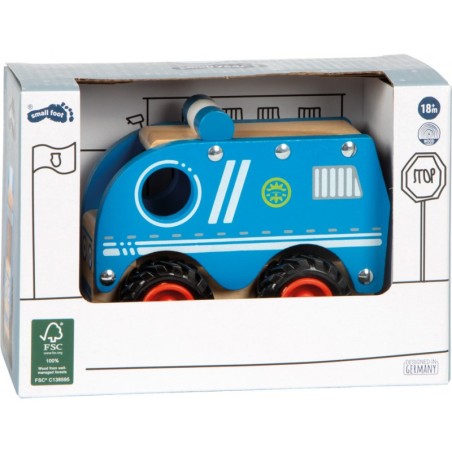 Puidust politseiauto