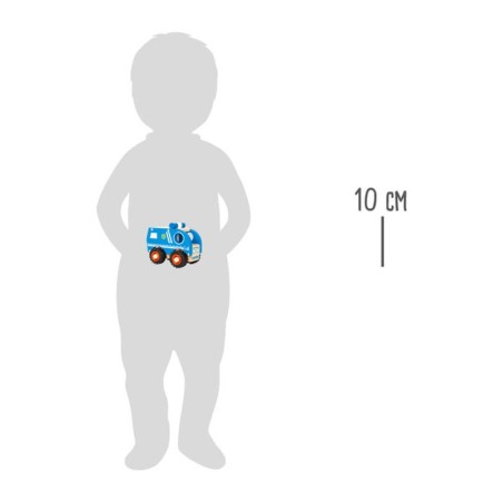 Puidust politseiauto