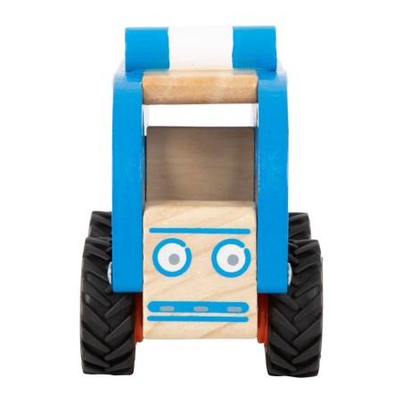 Puidust politseiauto