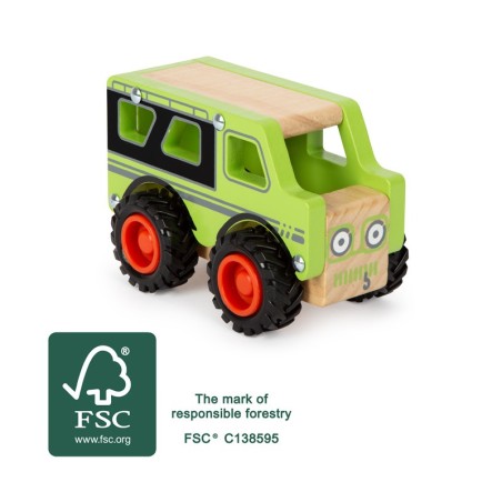 Puidust maastiku sõiduk auto