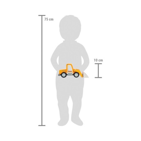 Puidust ratastel laadur kopaga