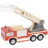 Puidust tuletõrjeauto, pöörlev redel