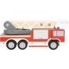Puidust tuletõrjeauto, pöörlev redel
