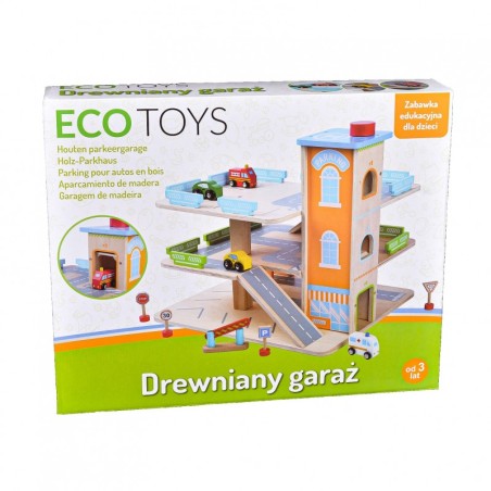 Puidust garaaž rada liftiga + autod