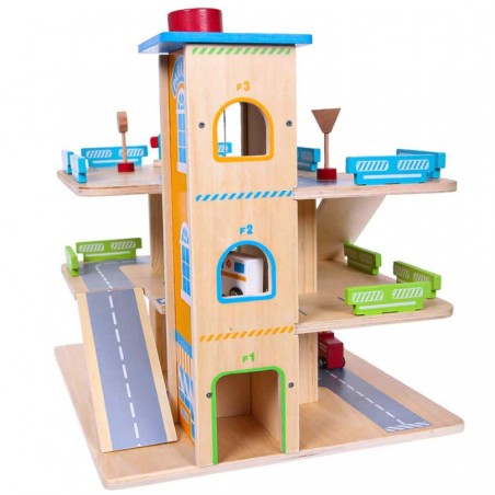 Puidust garaaž rada liftiga + autod