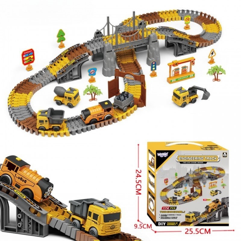 XXL autorada elektrirong ehitusplats