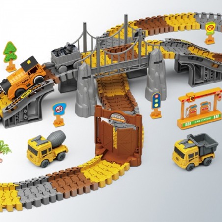 XXL autorada elektrirong ehitusplats