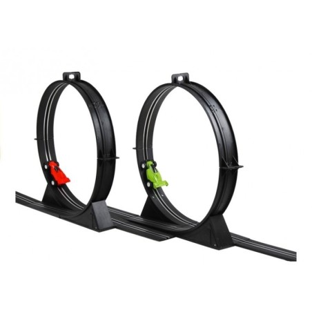 Imeline kaherajaline võidusõidurada, pikkus 1157 cm