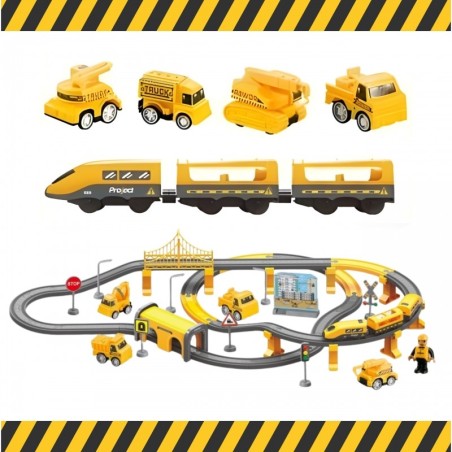 Pendolino elektriline rongiraja komplekt 92 osaline