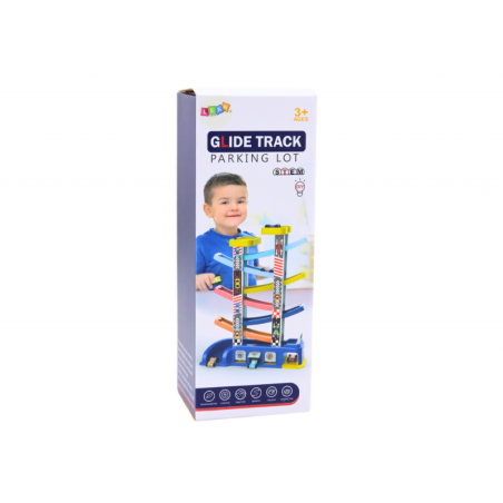 Slaidirada värviliste autode jaoks 6 autot