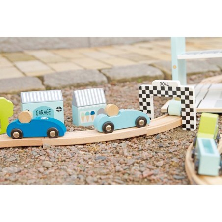 Autode puidust ralli komplekt