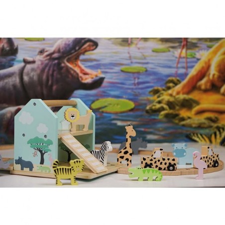 Puidust safari sõit