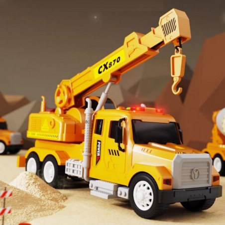 Interaktiivne kraana auto liigutatava konksuga 1:14