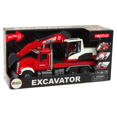 Ekskavaator traktor ekskavaator helituledega veok