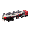 Haagisega veoauto TIR tanker 1:24 auto veoauto punane heli