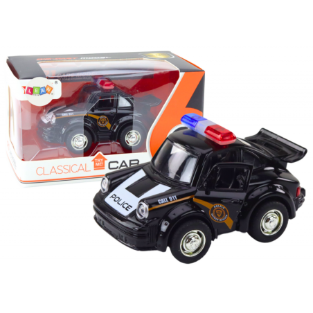 Klassikaline politseiauto 1:38 sõidutuled helid