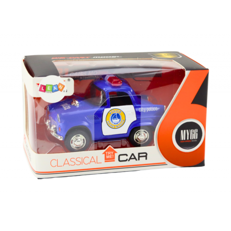 Klassikaline politseiauto 1:38 Sõidutuled kõlavad siniselt