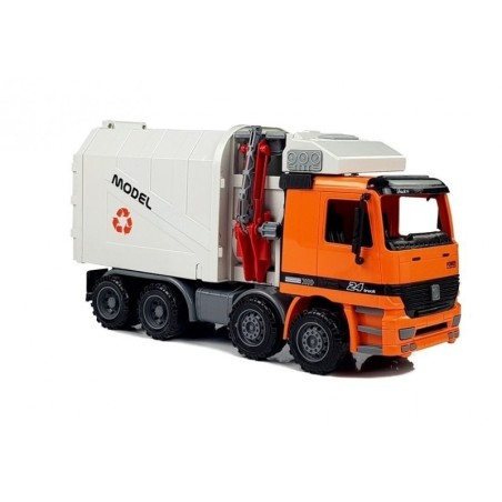 Mootoriga prügiauto prügikast