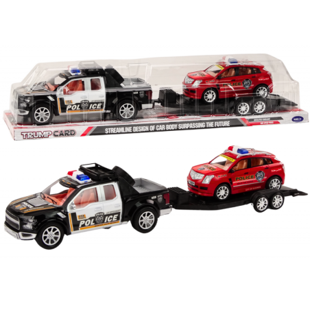 Politsei auto pikap puksiir haagis