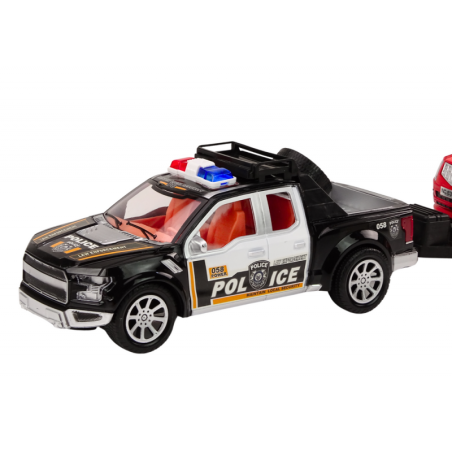 Politsei auto pikap puksiir haagis