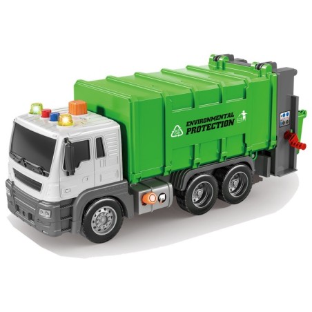 Prügiauto heliefektid Roheline 1:16 Sorteerimine