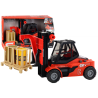 Red Forklift 1:16 Moving Forks Sounds Lights