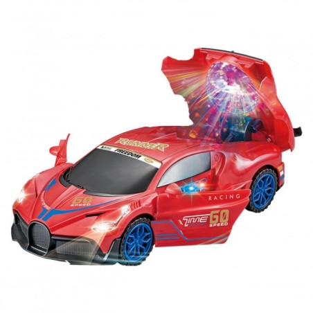 Sportauto takistuste andur Led Ball 360° pöörlev tuled helid