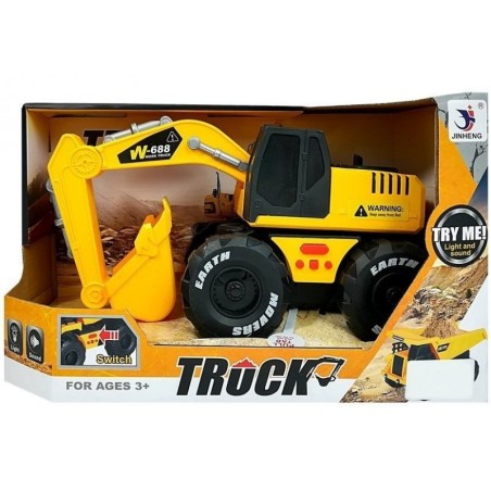 Spring Drive ekskavaator helid ja tuled