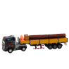 Wood Truck Blue Truck Trailer 1:24 Wood Logs Sounds Lights