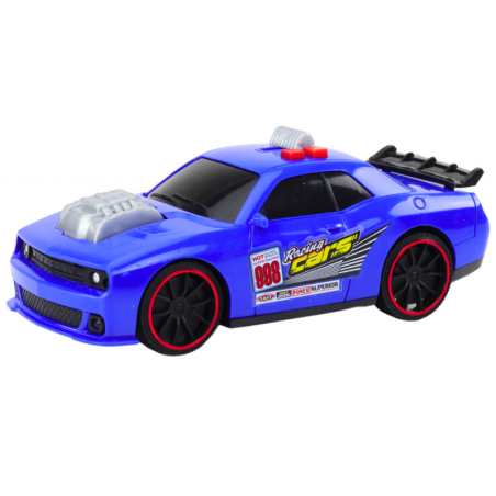 Võidusõiduauto tuled, helid