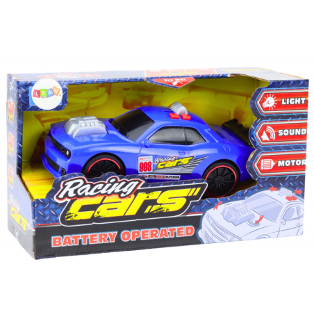 Võidusõiduauto tuled, helid