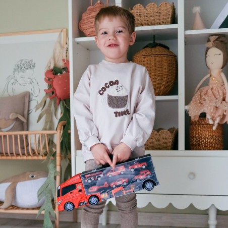 Veoauto Transporter 3in1 Red 11 osa