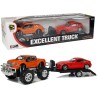 Sõidukite komplekt Oranž Monster Truck Red BMW Caravan 58 cm