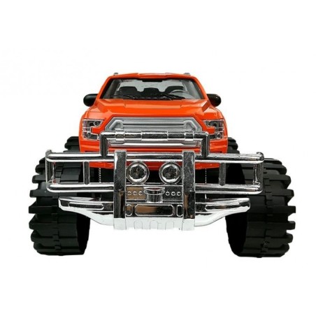 Sõidukite komplekt Oranž Monster Truck Red BMW Caravan 58 cm